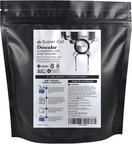 Sage descaler 25g sachets - descaler,