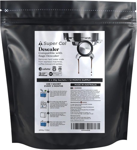 Sage descaler 4x25g - sage, sachets